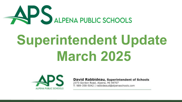 March 2025 APS Superintendent Update