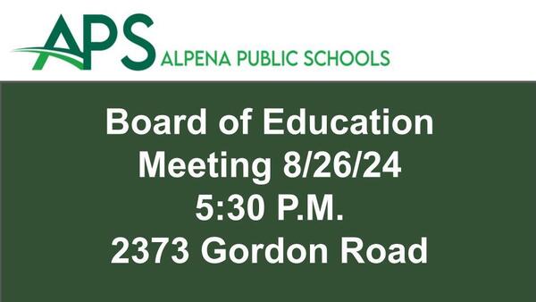 APS School Board Meeting 8/26/24