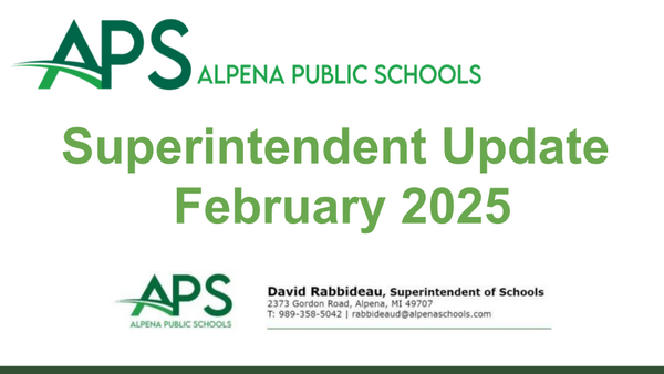 APS Superintendent Update February 2025